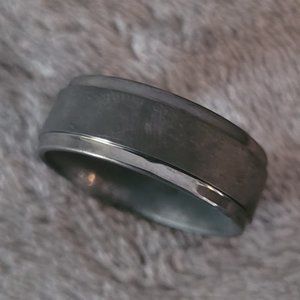 Men's tungsten carbide ring
